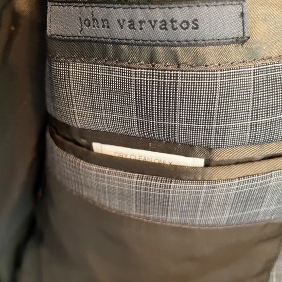 John Varvatos gray label size 50 regular mens blazer - Picture 4 of 7
